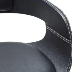 Outlet Barkruk Costa Zwart Kasten|Stoelen