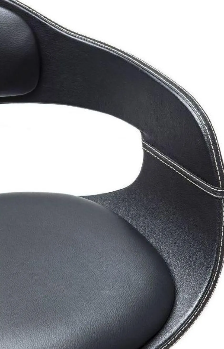 Outlet Barkruk Costa Zwart Kasten|Stoelen