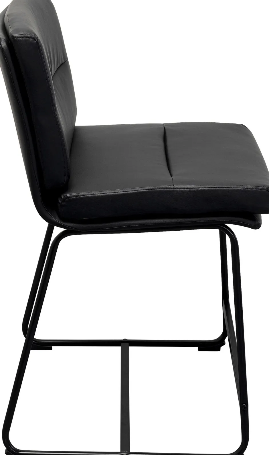 Store Barkruk Ginny Black 60cm Kasten|Stoelen