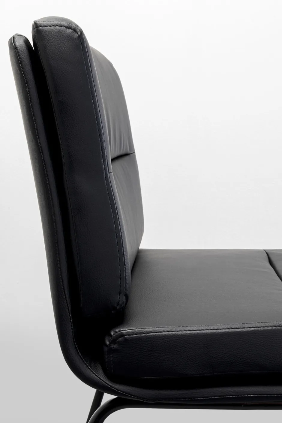 Store Barkruk Ginny Black 60cm Kasten|Stoelen