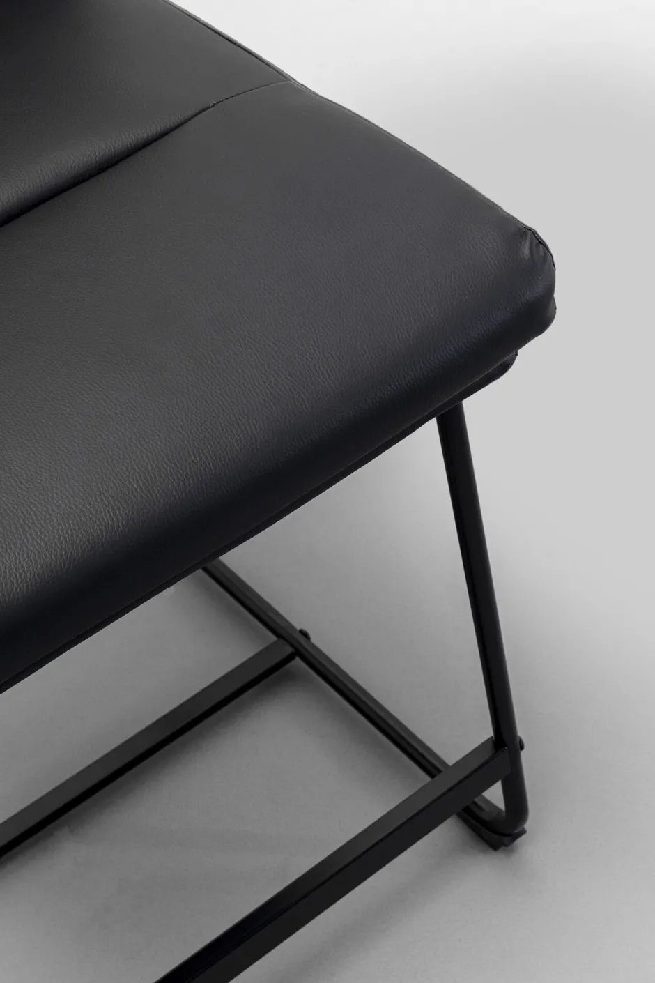 Store Barkruk Ginny Black 60cm Kasten|Stoelen