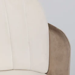 Hot Barkruk Hojas Beige Kasten|Stoelen