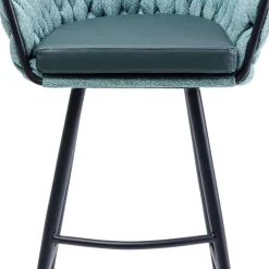 Online Barkruk Knot Petrol-Blauw Kasten|Stoelen