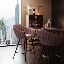 Shop Barkruk Knot Tweed Stoelen|Tuinmeubelen