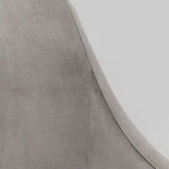 Store Barkruk Mode Fluweel Grijs Kasten|Stoelen