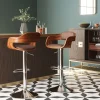 Best Barkruk Monaco Chocolade Kasten|Stoelen