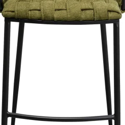 Hot Barkruk Saluti Dark Green Kasten|Stoelen