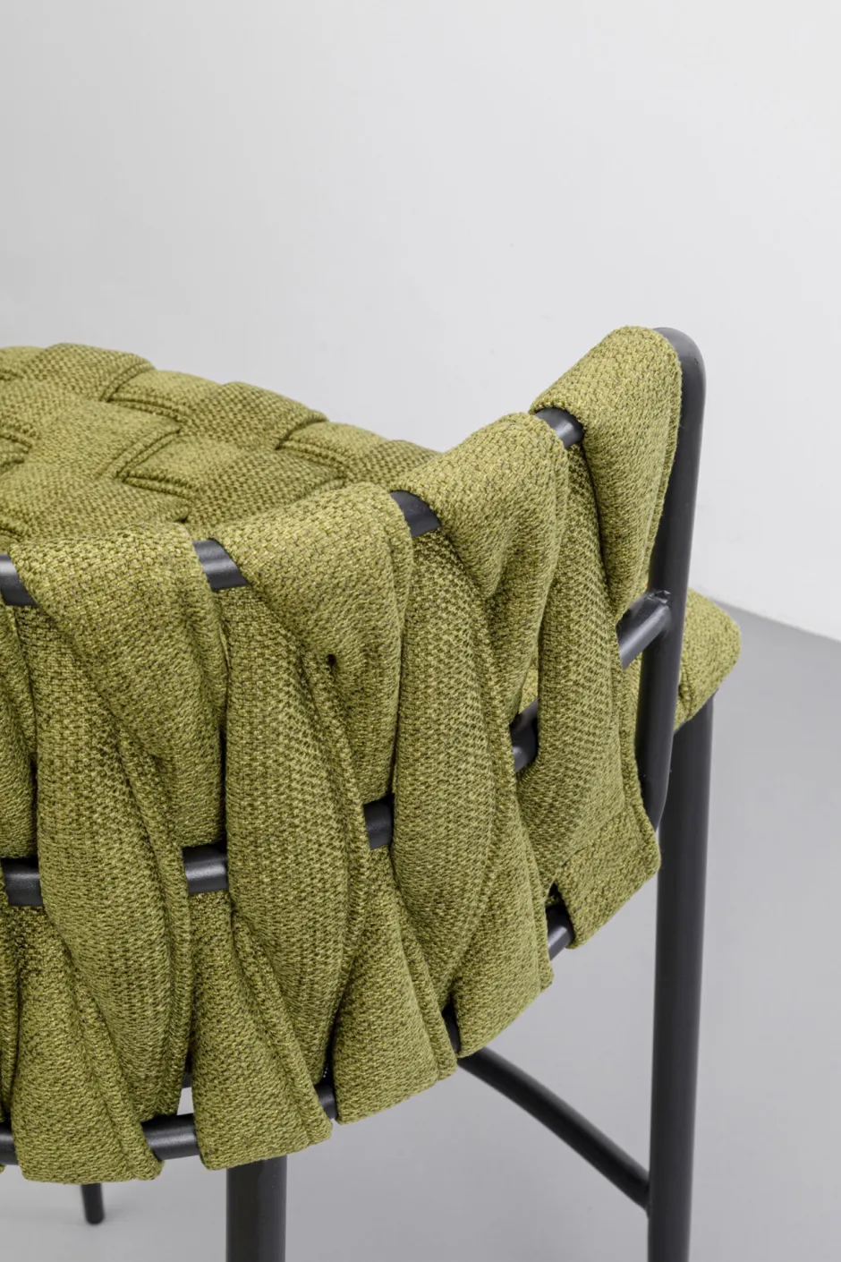 Hot Barkruk Saluti Dark Green Kasten|Stoelen