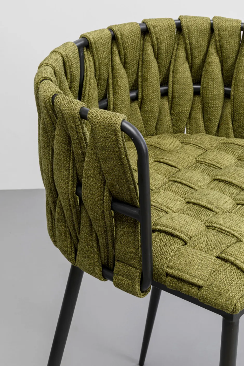 Hot Barkruk Saluti Dark Green Kasten|Stoelen