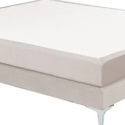 Cheap Base Boxspringbed Benito Cream 160x200cm Bedden|Kasten
