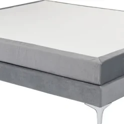 Best Base Boxspringbed Benito Grey 180x200cm Bedden|Kasten