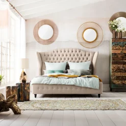 Cheap Bed City Spirit Linnen Natuurlijk 180x200cm Bedden|Kasten