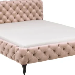 Hot Bed Desire Fluweel Ecru 180x200cm Bedden|Kasten