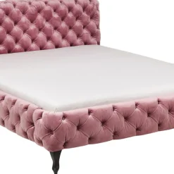 Flash Sale Bed Desire Fluweel Roze 180x200cm Bedden|Kasten