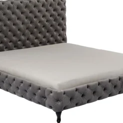 Outlet Bed Desire Hoog Zilvergrijs 180x200cm Bedden|Kasten