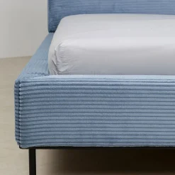 Outlet Bed East Side Cord Blue 180x200cm Bedden|Tuinmeubelen