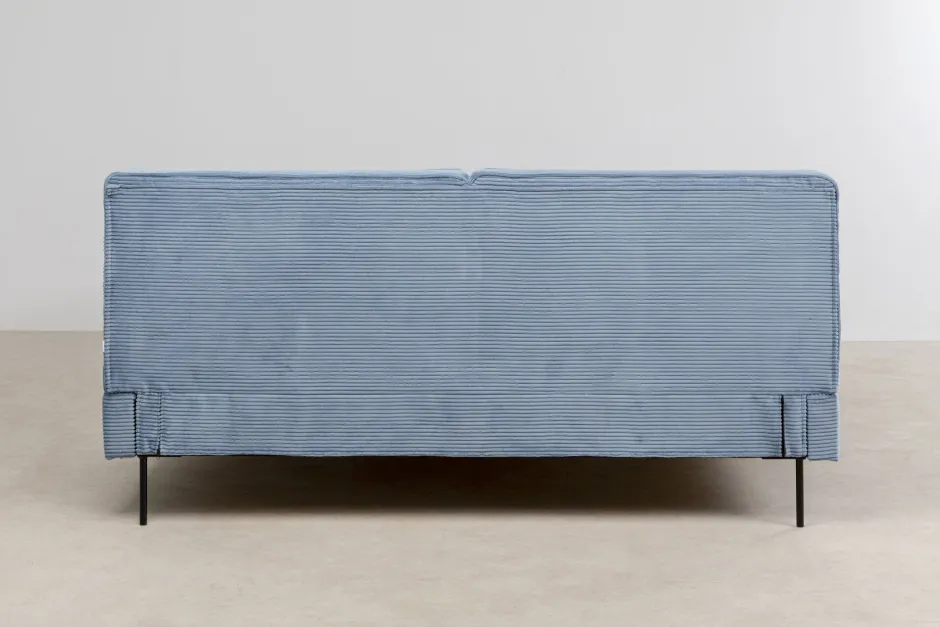 Best Sale Bed East Side Cord Blue 160x200cm Bedden|Kasten
