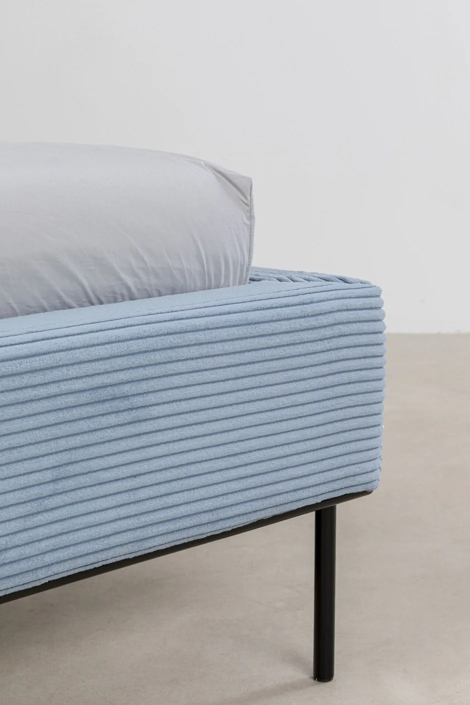 Best Sale Bed East Side Cord Blue 160x200cm Bedden|Kasten
