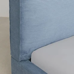 Best Sale Bed East Side Cord Blue 160x200cm Bedden|Kasten