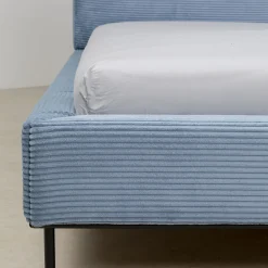 Best Sale Bed East Side Cord Blue 160x200cm Bedden|Kasten