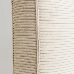 New Bed East Side Cord Creme 160x200cm Bedden|Kasten