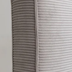 Outlet Bed East Side Cord Grey 180x200cm Bedden|Tuinmeubelen
