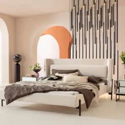 Shop Bed Tivoli Ecru 180x200cm Bedden|Kasten