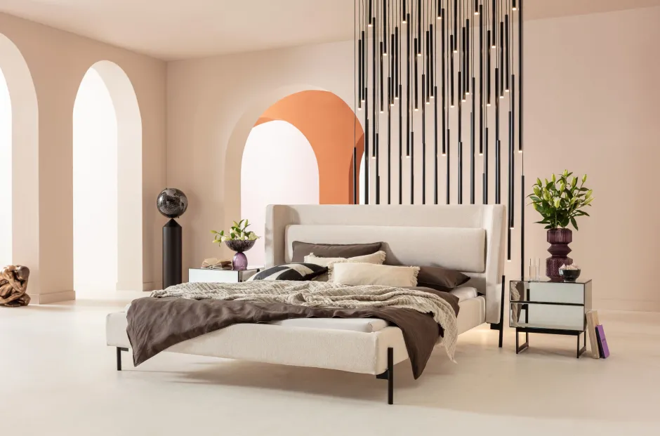 Shop Bed Tivoli Ecru 180x200cm Bedden|Kasten