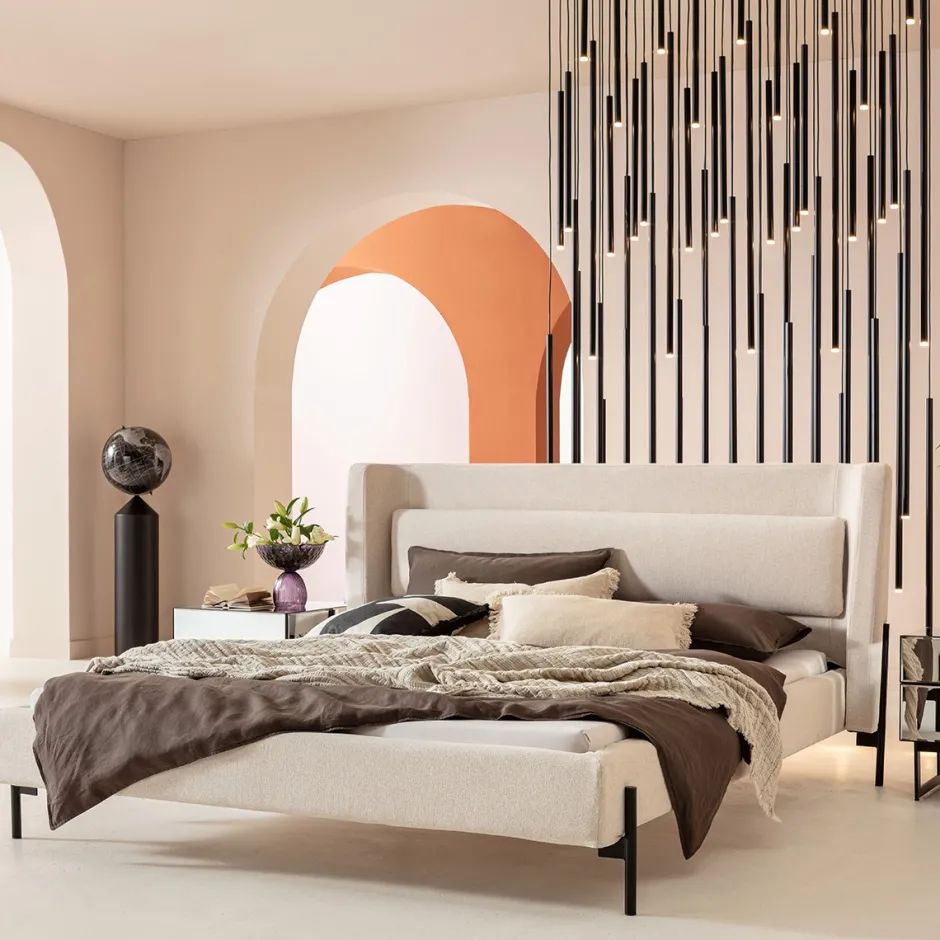 Outlet Bed Tivoli Ecru 160x200cm Bedden|Kasten