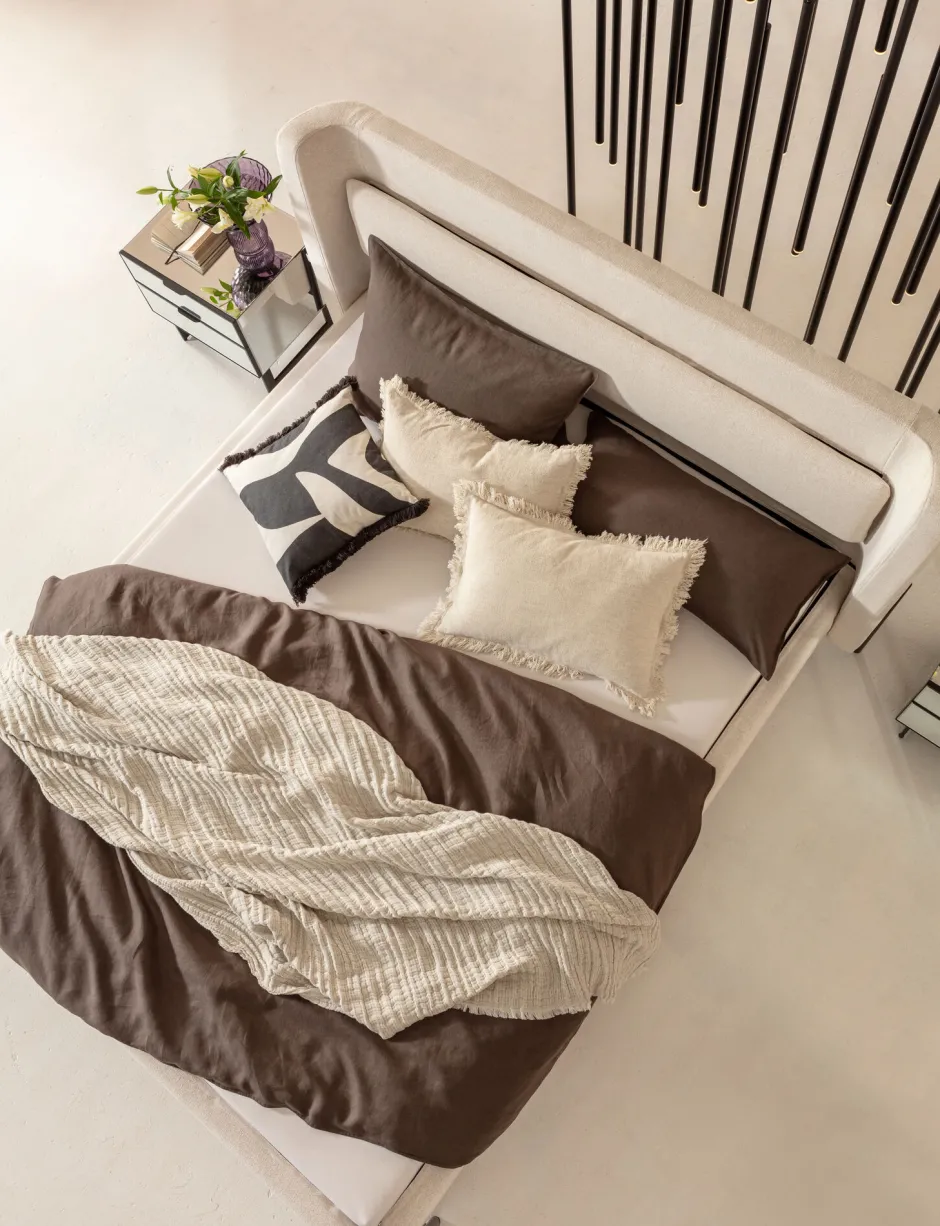 Outlet Bed Tivoli Ecru 160x200cm Bedden|Kasten