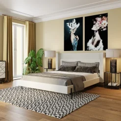Outlet Bed Tivoli Ecru 160x200cm Bedden|Kasten