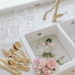 Hot Bestek Gloria Mat Goud (16 Stuks) Servies & Tafelaccessoires|Kasten