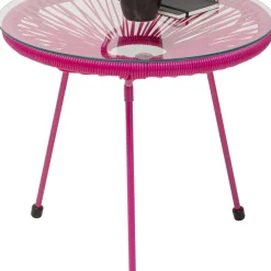 Sale Bijzettafel Acapulco Mono Pink Kasten|Tuinmeubelen