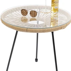 Cheap Bijzettafel Acapulco Natuur Kasten|Tafels