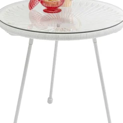 Sale Bijzettafel Acapulco Wit Kasten|Tafels