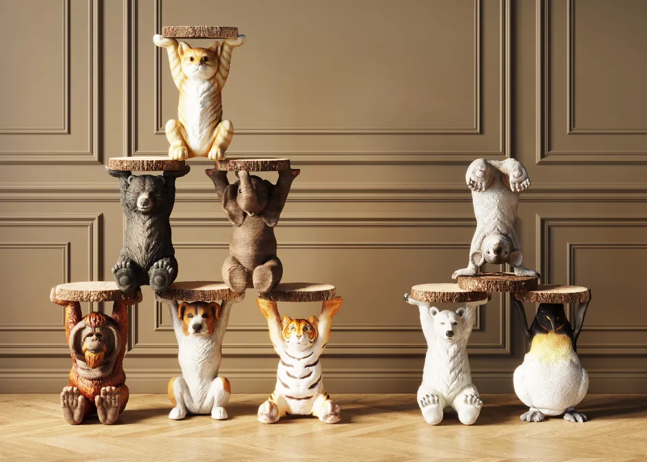 Best Sale Bijzettafel Animal Mr Jack Ø33cm Kasten|Tafels