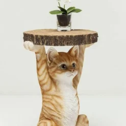 Best Sale Bijzettafel Animal Ms Cat Ø33cm Kasten|Tafels