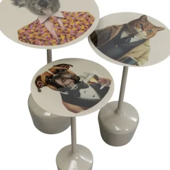 Clearance Bijzettafel Business Animal (3/set) Kasten|Tafels