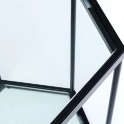 Sale Bijzettafel Comb Zwart 55cm Kasten|Tafels