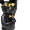 Best Sale Bijzettafel Cool Bulldog Dienblad Black 34x55cm Kasten|Tafels