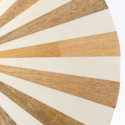 Best Bijzettafel Domero Cirque Gold White Ø40cm Kasten|Tafels