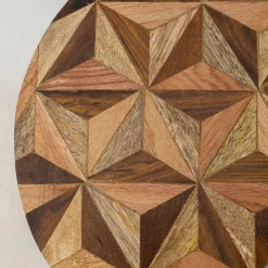 Sale Bijzettafel Domero Geo Brown Ø25cm Kasten|Tafels