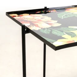 Outlet Bijzettafel Flowers Garden Square (Set Van 2) Kasten|Tafels