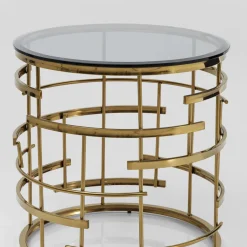 Sale Bijzettafel Jupiter Goud Ø55cm Kasten|Tuinmeubelen
