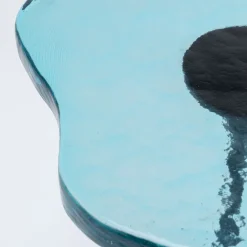 Outlet Bijzettafel Lava Blue 30cm Kasten|Tafels