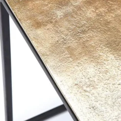 Clearance Bijzettafel Loft Vierkant Vintage (3-delig) 41x41cm Kasten|Tafels