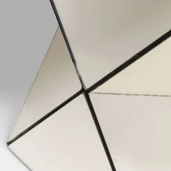 Best Bijzettafel Luxury Triangle Champagne Kasten|Tafels