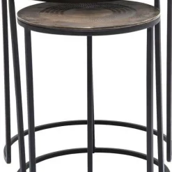 Best Bijzettafel Marrakesh (3-delig) Ø48cm Kasten|Tuinmeubelen
