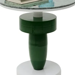 Sale Bijzettafel Memphis Groen 40cm Kasten|Tafels