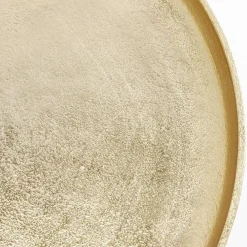 Store Bijzettafel Plateau Uno Messing Ø45cm Kasten|Tafels